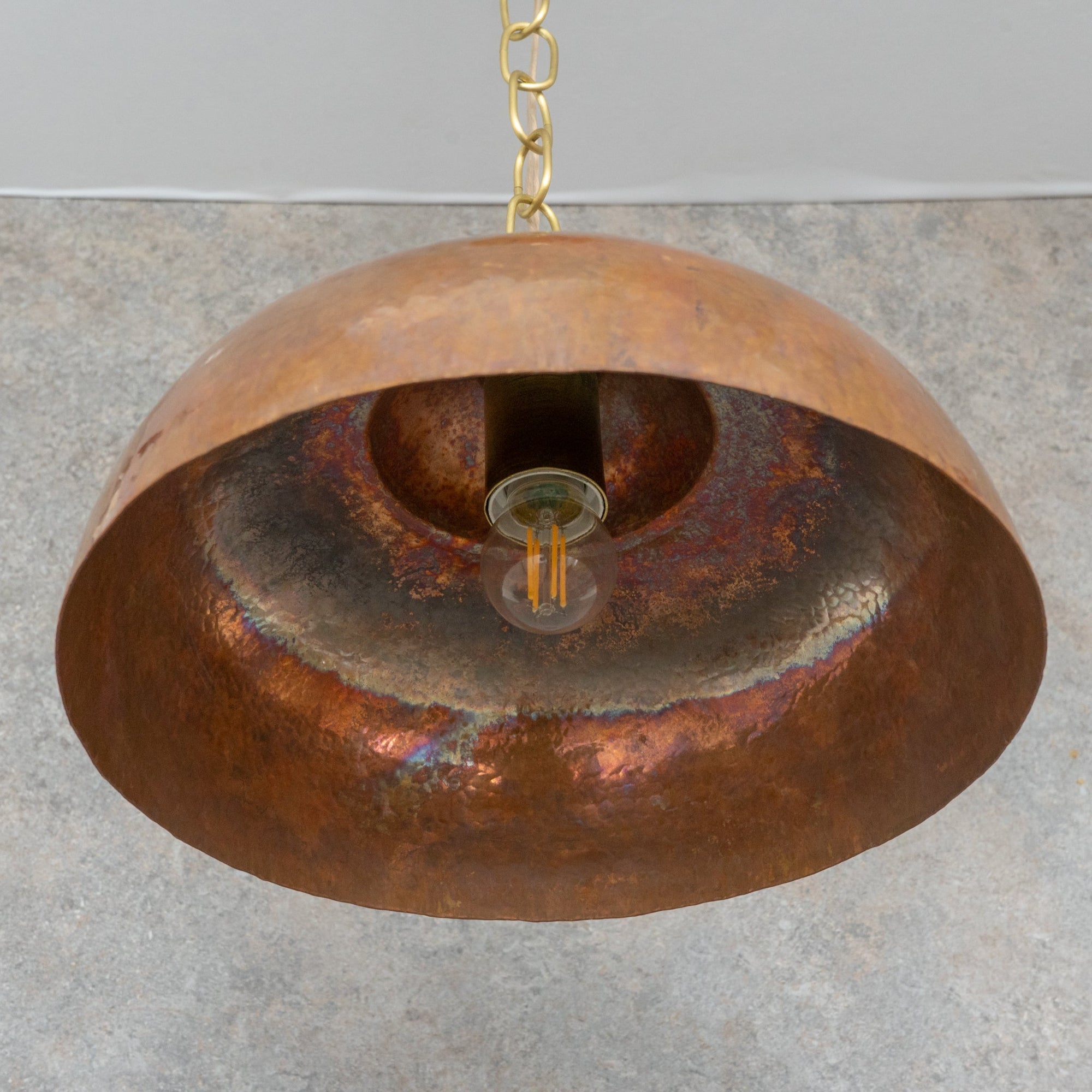 Tiered Copper Dome: Solid Handmade